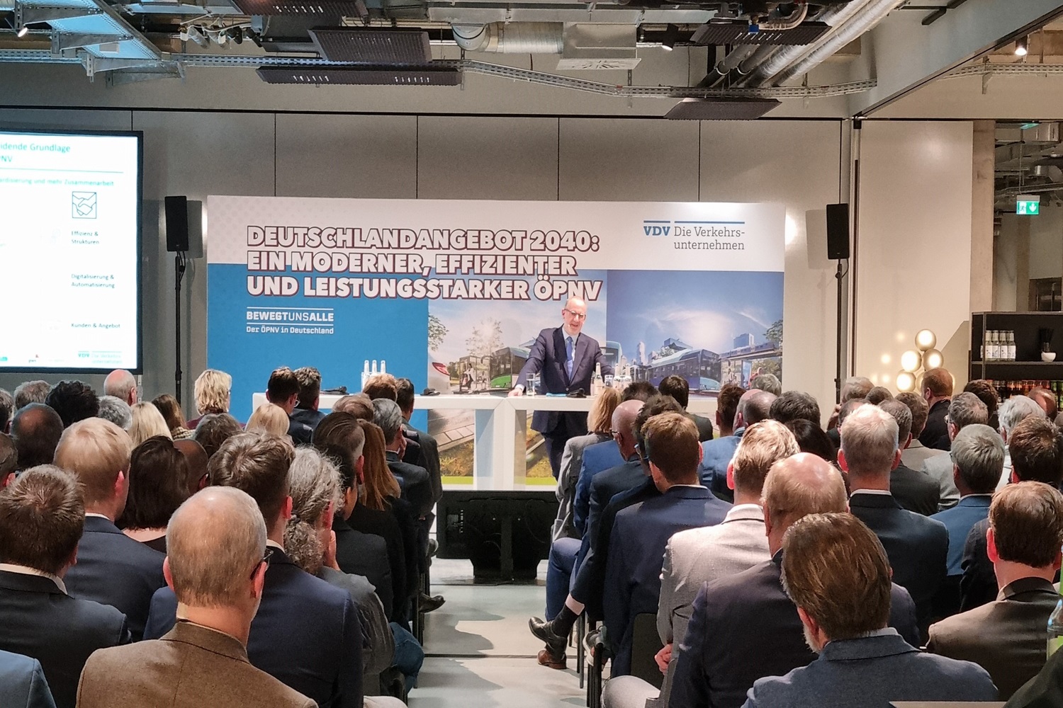 Parlamentarischer Abend zum ÖPNV in Düsseldorf 