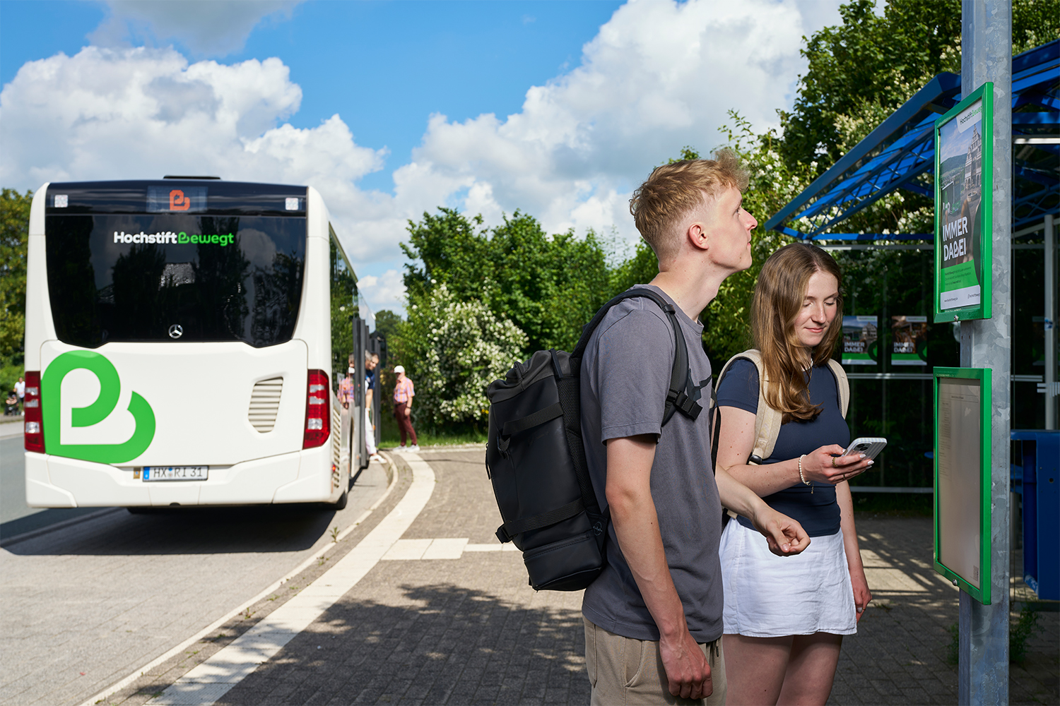 Angepasste Busstrecke in Delbrück-Sudhagen